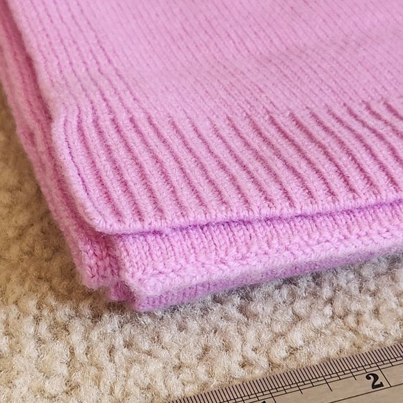 NWOT Talbots Cashmere Lavender Star Scarf - Picture 7 of 8